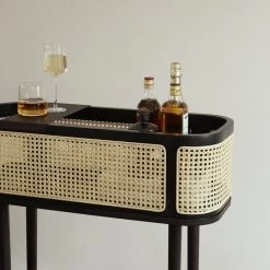 101 Copenhagen - Hako Bar -Meubilair Verkoopwinkel 101 Copenhagen Hako Bar 80x32 cm burned black Ambiente 1