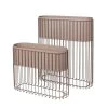 Broste Copenhagen - Fenja Frame Met Bloembak (set Van 2), Simply Taupe / . Warm Grey