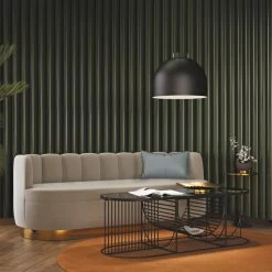 Aytm - Sino-bijzettafel 15 Aytm - Sino-bijzettafel -Meubilair Verkoopwinkel AYTM Sino Beistelltisch schwarz Marmor schwarz Wohnraum Zeitungshalter Ambiente