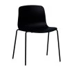 Hay - About A Chair AAC 16, Stalen Buis Zwart / Zwart