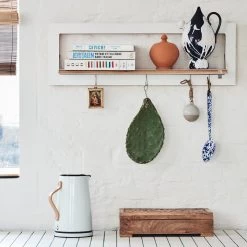 Ambivalenz - Fläpps Plank, 1 Plank -Meubilair Verkoopwinkel Ambivalenz Flaepps Kittchen Regal Wand weiss geoeffnet Ambiente