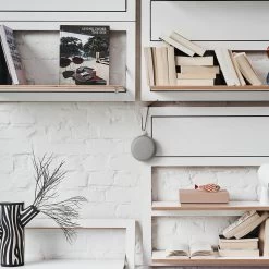 Ambivalenz - Fläpps Schap, 2 Schappen -Meubilair Verkoopwinkel Ambivalenz Flaepps System Living Regal Wohnraum weiss Ambinete 1