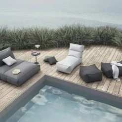 Blomus - Stay Buitenbed -Meubilair Verkoopwinkel Blomus Stay Outdoor Lounger cloud Situation 2