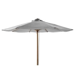 Cane-line - Classic Parasol Met Trekkoord, Ø 300 Cm, Lichtgrijs