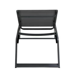 Cane-line - Siësta Ligstoel, Grijs -Meubilair Verkoopwinkel Cane line Siesta Sonnenliege grau Rueckseite