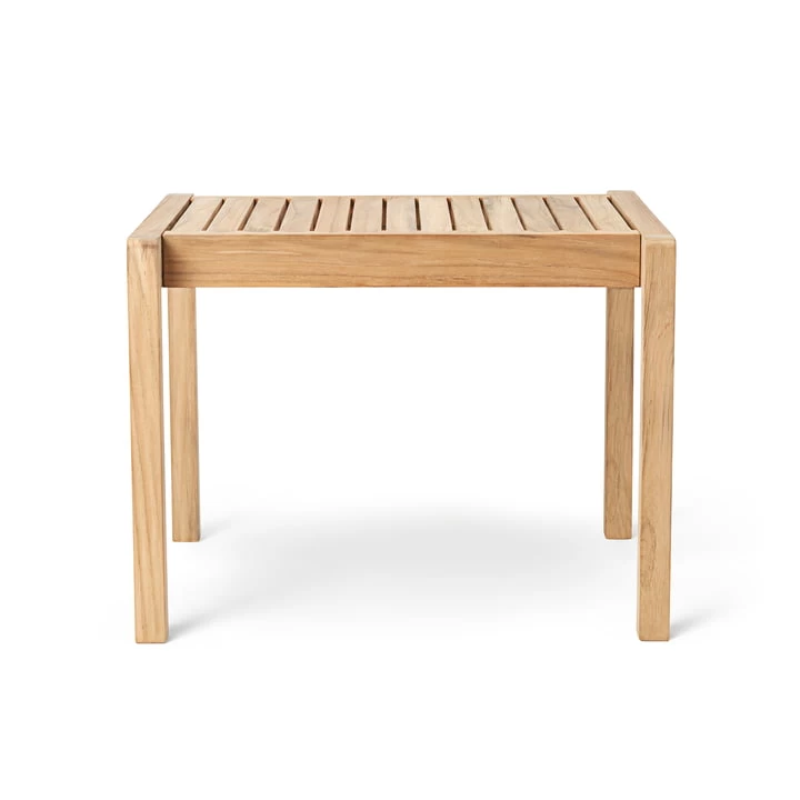 Carl Hansen - AH911 Bijzettafel Voor Buiten, 5 9. 5 X 4 8. 5 Cm, Onbehandeld Teakhout 2 Carl Hansen - AH911 Bijzettafel Voor Buiten, 5 9. 5 X 4 8. 5 Cm, Onbehandeld Teakhout - Afbeelding 2