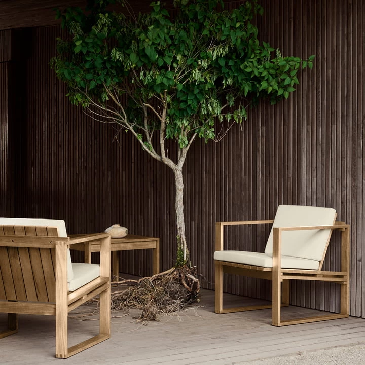 Carl Hansen - BK11 Lounge Chair, Teak Onbehandeld 5 Carl Hansen - BK11 Lounge Chair, Teak Onbehandeld - Afbeelding 5