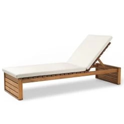 Carl Hansen - Kussen Voor De Bk14 Ligstoel -Meubilair Verkoopwinkel Carl Hansen BK14 Sonnenliege Teak geoelt Lehne hoch mit Auflage einzel