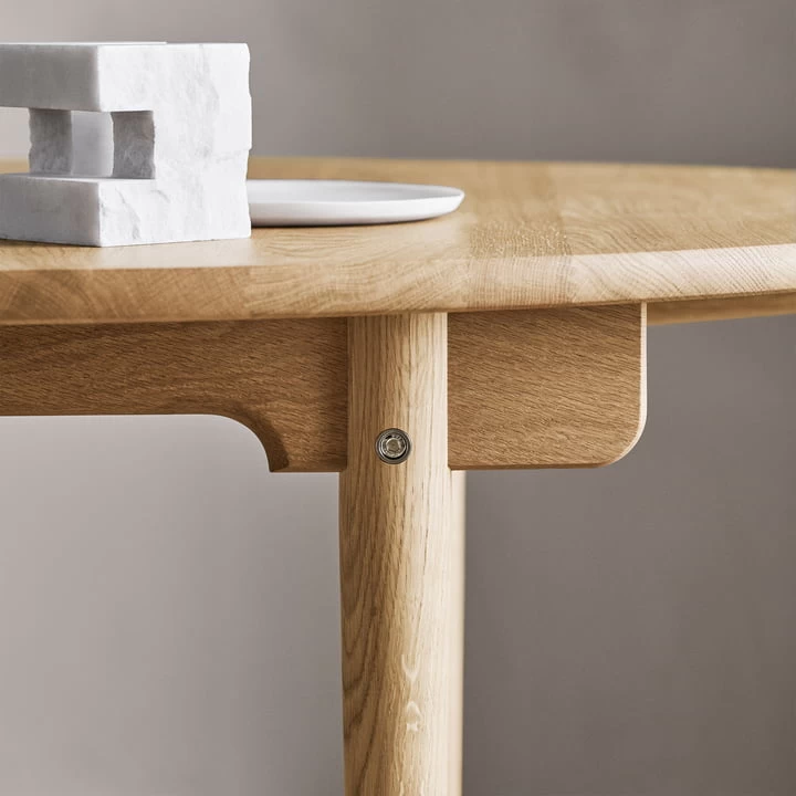 Carl Hansen - CH338 Uitschuifbare Eettafel 10 Carl Hansen - CH338 Uitschuifbare Eettafel - Afbeelding 10