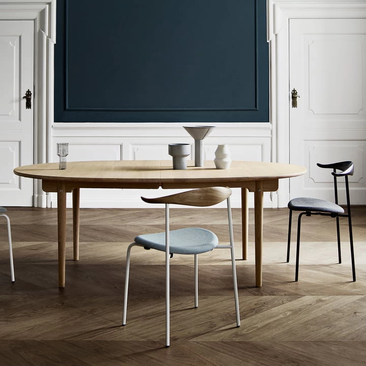 Carl Hansen - CH338 Uitschuifbare Eettafel 7 Carl Hansen - CH338 Uitschuifbare Eettafel - Afbeelding 7