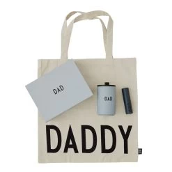Design Letters - Dad Geschenkverpakking, Grijs