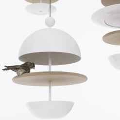 Frederik Roijé - Schotel Van Desire Feeding Station - 30.02 -Meubilair Verkoopwinkel Dish of desire 30 02 mit Vogel