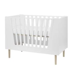 Done By Deer - Kinderbed 13 Done By Deer - Kinderbed -Meubilair Verkoopwinkel Done by Deer Babybett weiss Variante hoch frei