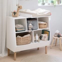 Done By Deer - Ladekast, Wit -Meubilair Verkoopwinkel Done by Deer Kommode weiss Ambiente