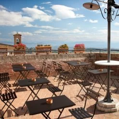 Emu - Arc En Ciel Klaptafel 15 Emu - Arc En Ciel Klaptafel -Meubilair Verkoopwinkel Emu Arc en Ciel Klapptisch Stuhl Dachterasse Italien schwarz Ambiente