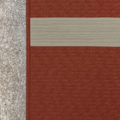 Fast - Onda Outdoor Tapijt -Meubilair Verkoopwinkel Fast Onda Outdoor Teppich 200 x 300 cm rot Detail