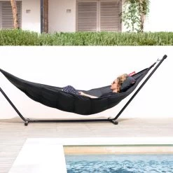 Fatboy - Headdemock Hangmat Superb Deluxe Met Frame, Kussen En Hoes -Meubilair Verkoopwinkel Fatboy Headdemock Superb Deluxe Haengematte Situation 2