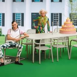 Fatboy - Toní Tablo Tafel 10 Fatboy - Toní Tablo Tafel -Meubilair Verkoopwinkel Fatboy Toni Stuehle Tisch desert Situation