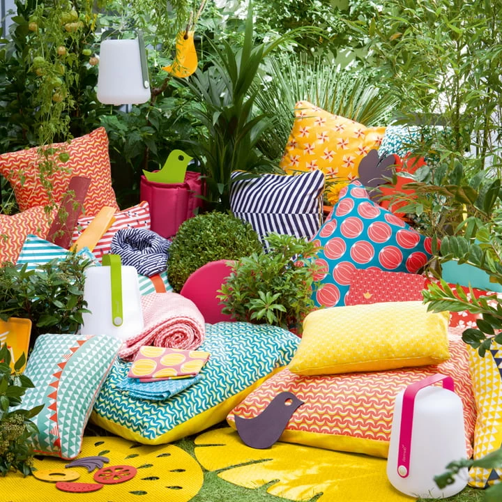 Fermob - Outdoor Kussen Meloen 5 Fermob - Outdoor Kussen Meloen - Afbeelding 5