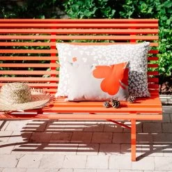 Fermob - Louisiane Bank 150 Cm -Meubilair Verkoopwinkel Fermob Louisiane Bank 150 cm karotte Situation