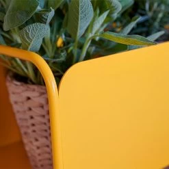 Fermob - Picolino Console Tafel -Meubilair Verkoopwinkel Fermob Picolino Honig etail Pflanze Ambiente