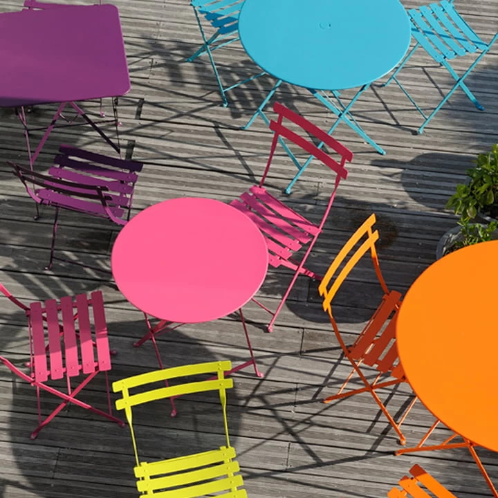 Fermob - Bistro Klaptafel Ø 60 Cm 5 Fermob - Bistro Klaptafel Ø 60 Cm - Afbeelding 5