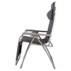 Fiam - Amida Soft Relax Ligstoel -Meubilair Verkoopwinkel Fiam Amida soft Relaxliege Aluminium taupe sea graphite Seite