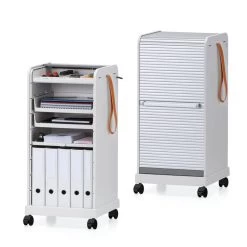 Vitra - Ad Hoc Follow Me 1, Zacht Licht / 1 X Lade / Met Gelijktijdige Vergrendeling -Meubilair Verkoopwinkel Follow Me 2 98088 freisteller 01