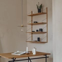 Frama - Library Plank 19 Frama - Library Plank -Meubilair Verkoopwinkel Frama Library Regal H 114 8 cm Eiche geoelt Single Situation