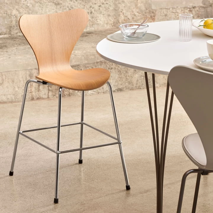 Fritz Hansen - Serie 7 Junior Stoel 8 Fritz Hansen - Serie 7 Junior Stoel - Afbeelding 8