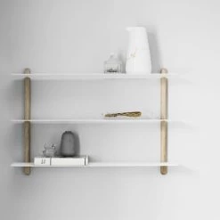 Gejst - Nivo Wandplank 34 Gejst - Nivo Wandplank -Meubilair Verkoopwinkel Gejst Nivo Wandregal A Eiche hell weiss Ambiente
