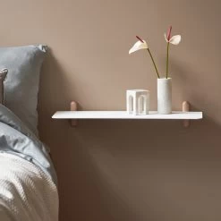 Gejst - Nivo Wandplank 39 Gejst - Nivo Wandplank -Meubilair Verkoopwinkel Gejst Nivo Wandregal G Eiche weiss Ambiente 1