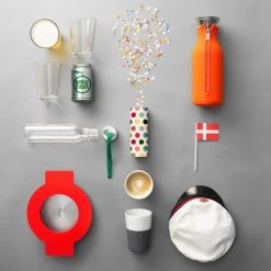 Eva Solo - Drinkfles -Meubilair Verkoopwinkel Gravity Deckel Karaffe Becher Trinkflasche