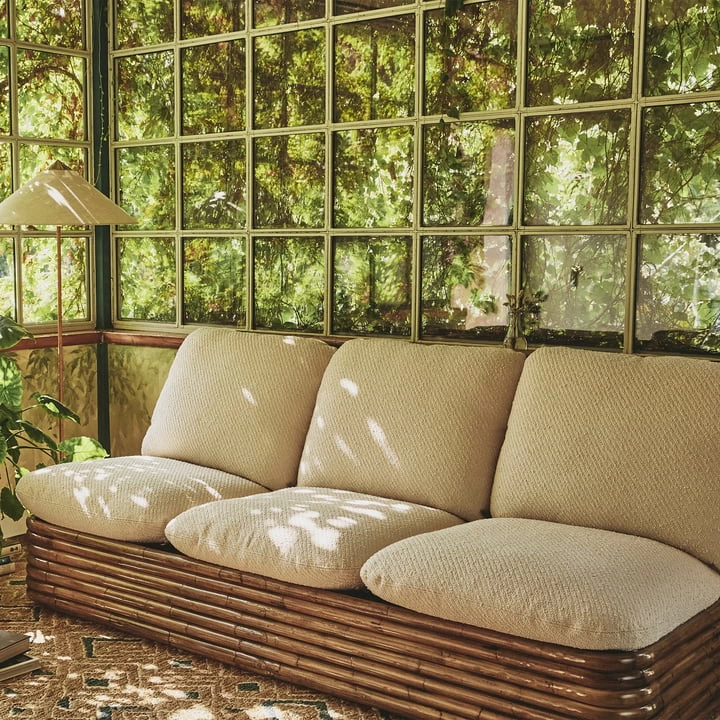 Gubi - Bohemian 72 Outdoor Sofa, Dedar (002, Standaard) 3 Gubi - Bohemian 72 Outdoor Sofa, Dedar (002, Standaard) - Afbeelding 3