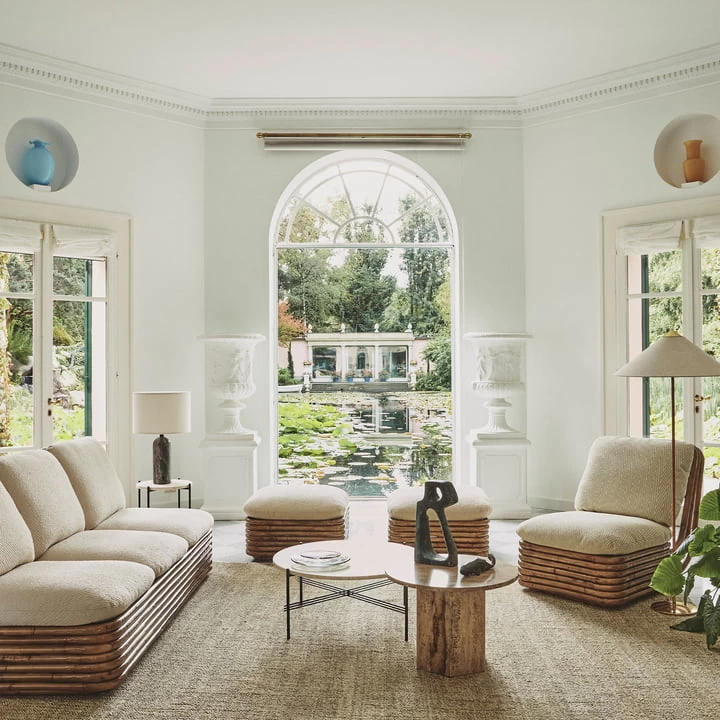 Gubi - Bohemian 72 Outdoor Sofa, Dedar (002, Standaard) 4 Gubi - Bohemian 72 Outdoor Sofa, Dedar (002, Standaard) - Afbeelding 4