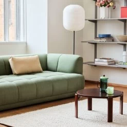 Hay - Rey Bijzettafel 9 Hay - Rey Bijzettafel -Meubilair Verkoopwinkel HAY Common Stehleuchte Base schwarz mit Reispapier Lampenschirm 42x50 Situation 3