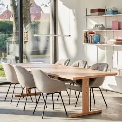 Hay - Passarelle Eettafel -Meubilair Verkoopwinkel HAY Passerelle Esstisch Situation 1