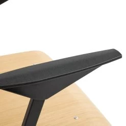 Hay - Result Fauteuil -Meubilair Verkoopwinkel HAY Result Armlehnenstuhl Eiche natur schwarz Detail 1