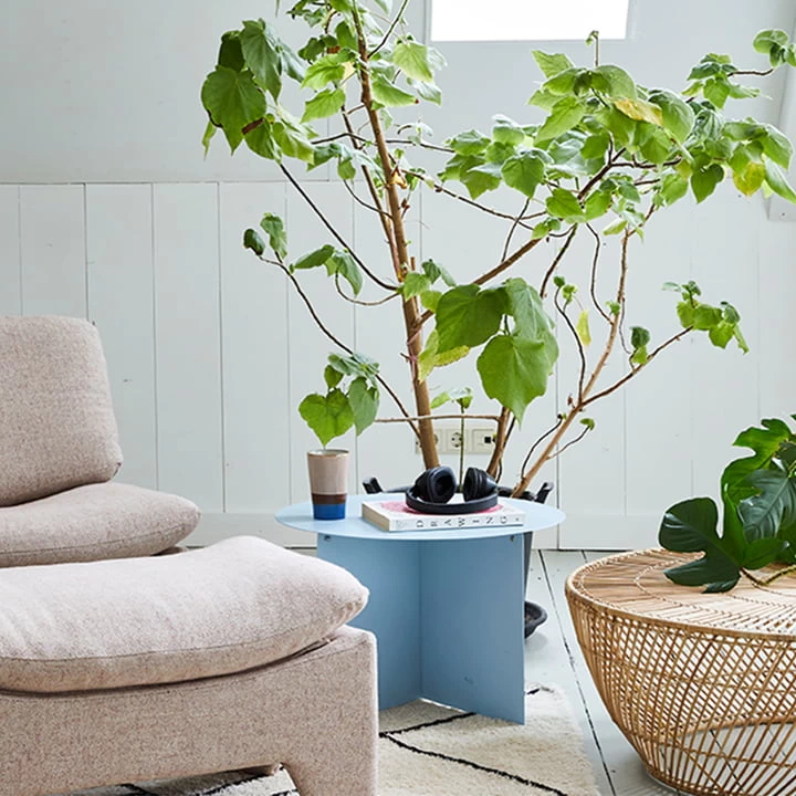 HKliving - Metalen Bijzettafeltje Rond 2 HKliving - Metalen Bijzettafeltje Rond - Afbeelding 2