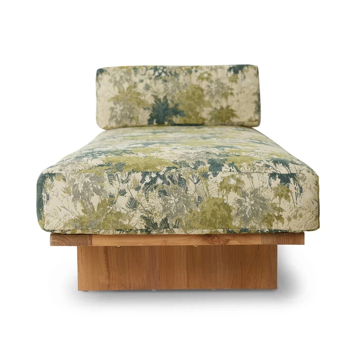 HKliving - Teak Outdoor Daybed 2 HKliving - Teak Outdoor Daybed - Afbeelding 2