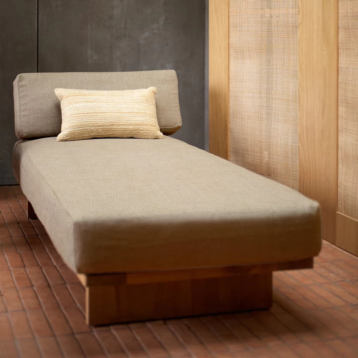 HKliving - Teak Outdoor Daybed 12 HKliving - Teak Outdoor Daybed - Afbeelding 12