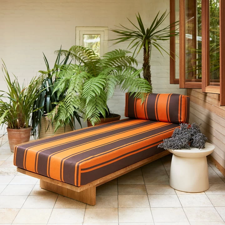 HKliving - Teak Outdoor Daybed 7 HKliving - Teak Outdoor Daybed - Afbeelding 7