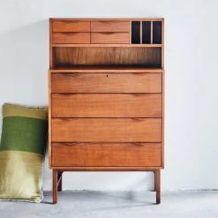 HKliving - Wooden Secretaris 7 HKliving - Wooden Secretaris -Meubilair Verkoopwinkel HKliving Wooden Sekretaer brown stained Situation