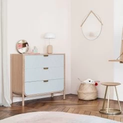 Hartô - Marius Ladekast -Meubilair Verkoopwinkel Harto Marius Schubladen Kommode lichtgrau RAL 7035 Ambiente 1