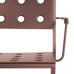 Hay - Balcony Leunstoel 21 Hay - Balcony Leunstoel -Meubilair Verkoopwinkel Hay Balcony Armlehnstuhl iron red Detail 2