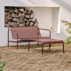 Hay - Palissade Bijzettafel -Meubilair Verkoopwinkel Hay Palissade Beistelltisch 81 x 86 cm iron red Situation 3