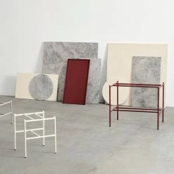 Hay - Rebar Bijzettafel Rond -Meubilair Verkoopwinkel Hay Rebar Beistelltische Situation 3