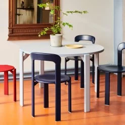 Meubilair Verkoopwinkel -Meubilair Verkoopwinkel Hay Rey Esstisch 128 5 cm slate blue Laminat hellgrau Situation