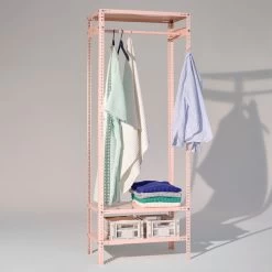 Hay - Wardrobe Unit 14 Hay - Wardrobe Unit -Meubilair Verkoopwinkel Hay Wardrobe Unit rosa Situation 2