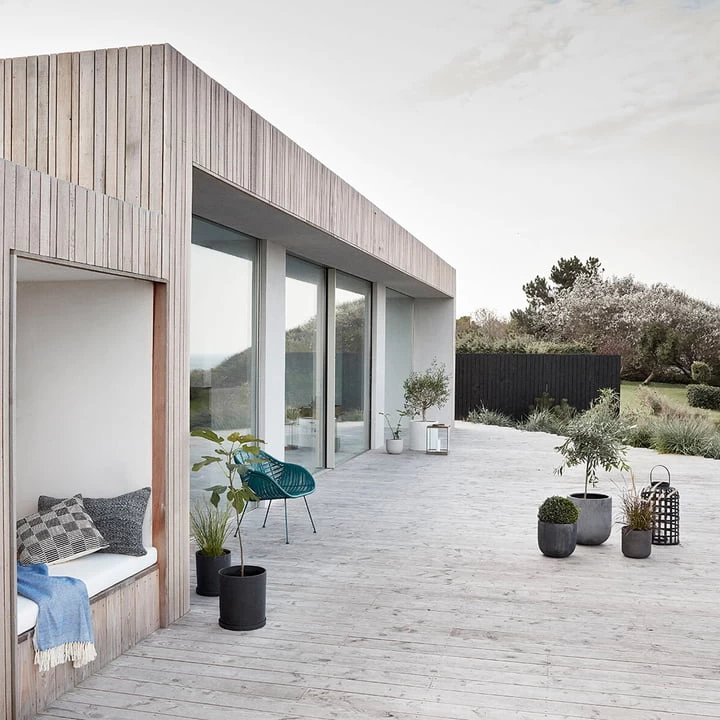 Hübsch Interior - Plantenpot Met Schotel 2 Hübsch Interior - Plantenpot Met Schotel - Afbeelding 2